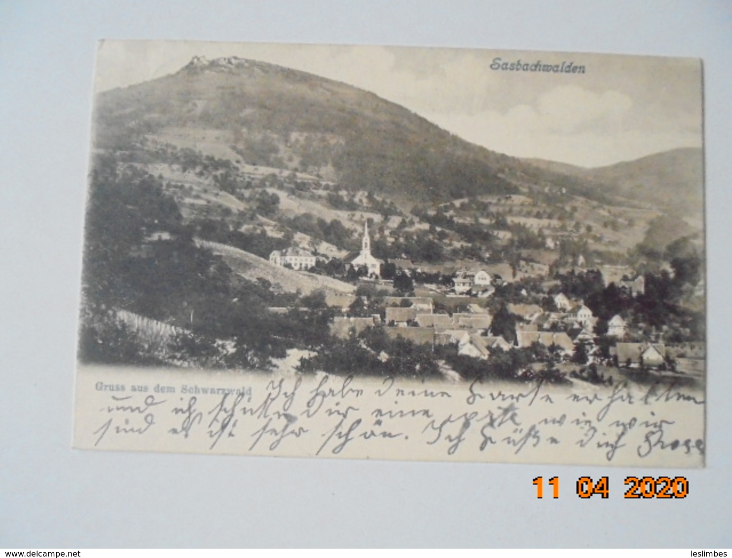 Sasbachwalden. Gruss Aus Dem Schwarzwald. Schmalzle 2316 PM 1907 - Sasbach