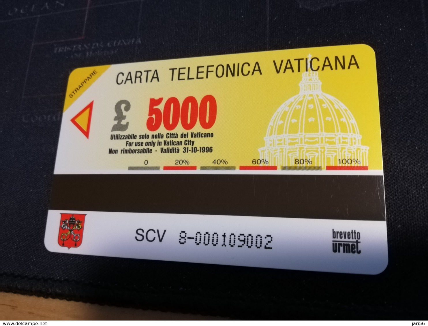 VATICAN CITY  PIAZZA S PIETRO 1993, $5000 MINT SCV-9     **1361 ** - Vaticano