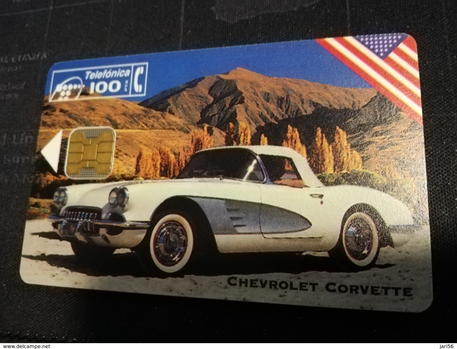 SPAIN/ ESPANA Nice  Fine Used  AUTOMOBILES  CHEVROLET  TIRAGE 4000  CHIP CARD  **1372** - Private Issues