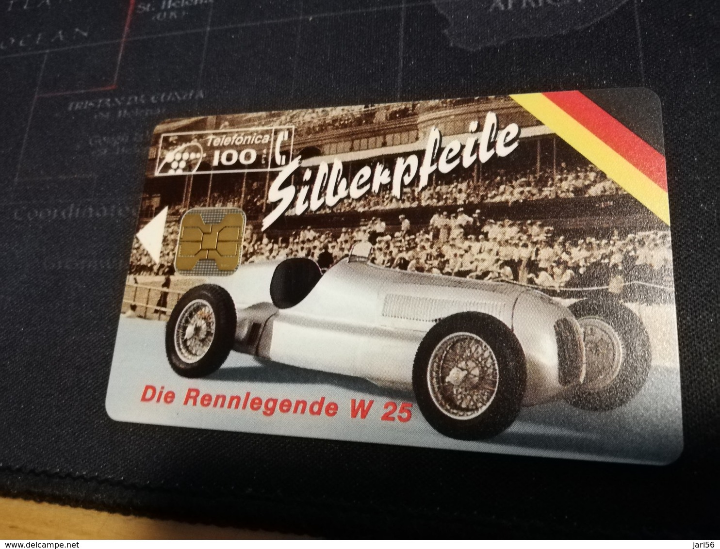 SPAIN/ ESPANA Nice  Fine Used  AUTOMOBILES  SILBERPFEILE TIRAGE 4000  CHIP CARD  **1375** - Private Issues