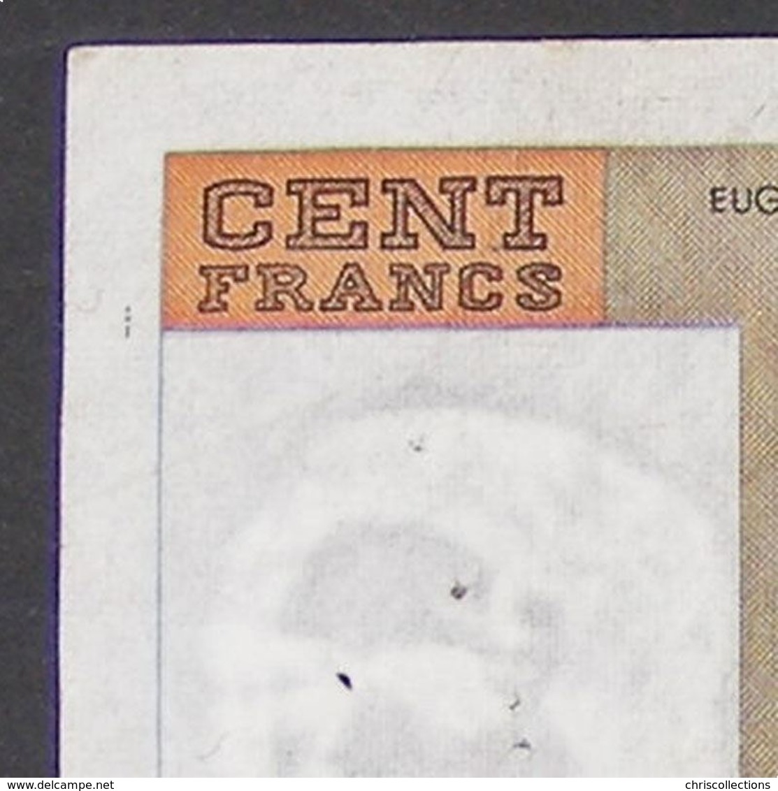 100 Francs Delacroix 1978, TB - 100 F 1978-1995 ''Delacroix''