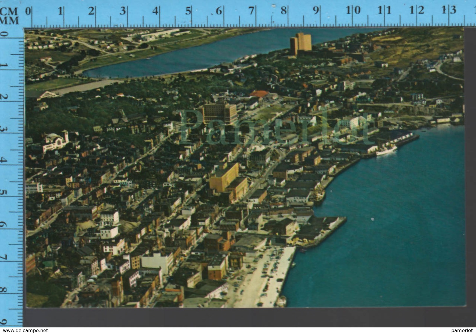 St. John - Newfoundland - Aerial View Of St. John - Pub. Color Picture -Postcard Carte Postale - St. John's