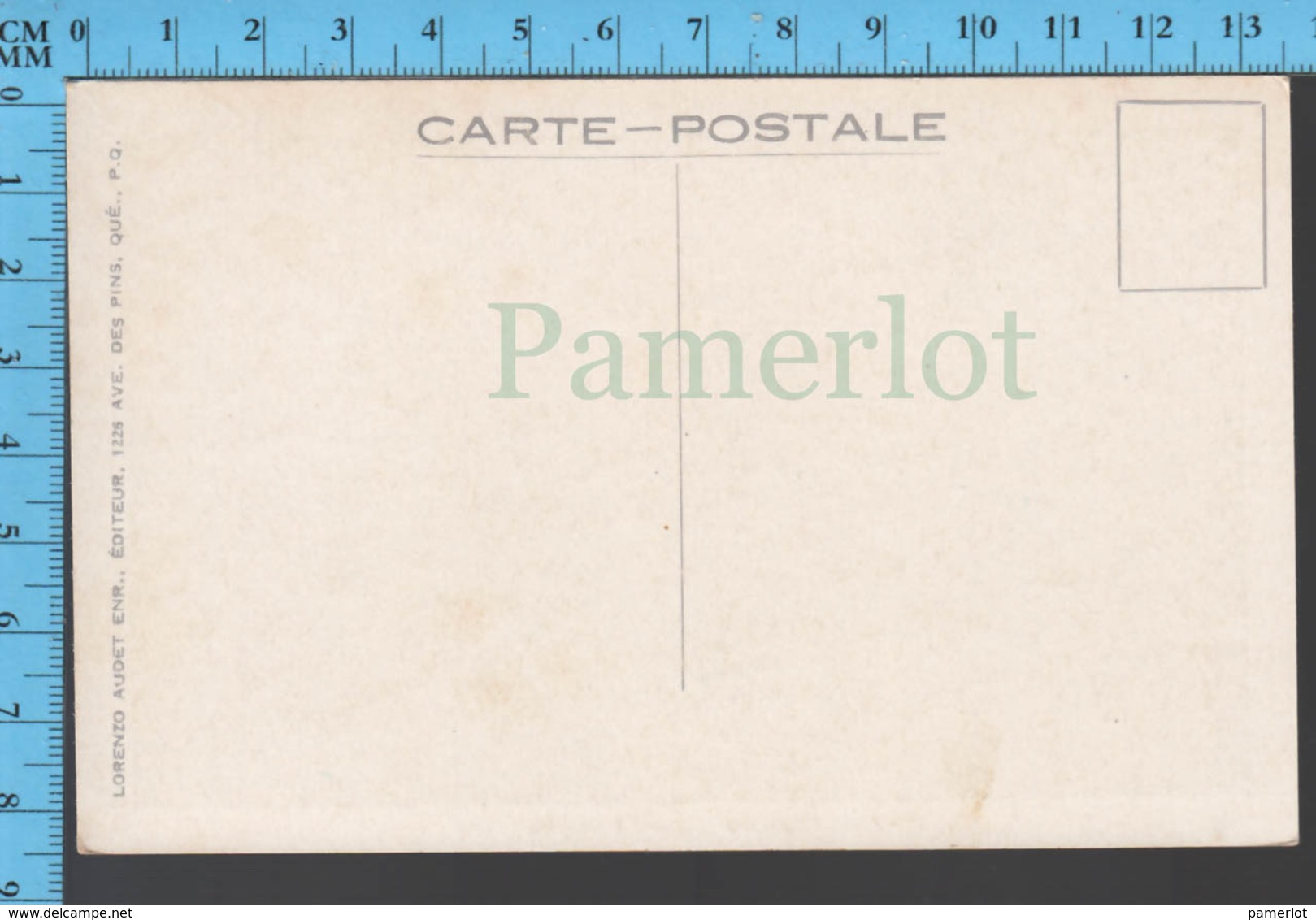 Montmorency Falls - Quebec - Hotel Kent House - Pub. Lorenzo Audet # 46 - Postcard Carte Postale - Québec - Les Rivières