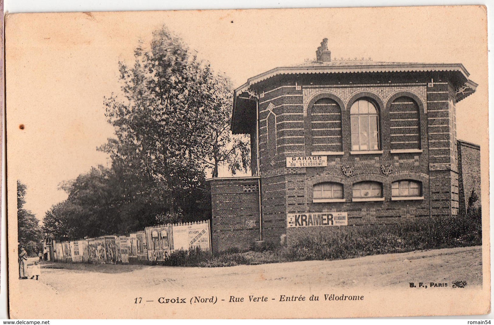 CROIX-RUE VERTE-ENTREE DU VELODROME - Altri & Non Classificati