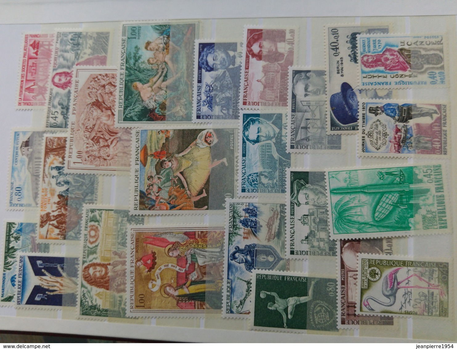 album timbres timbres français neuf