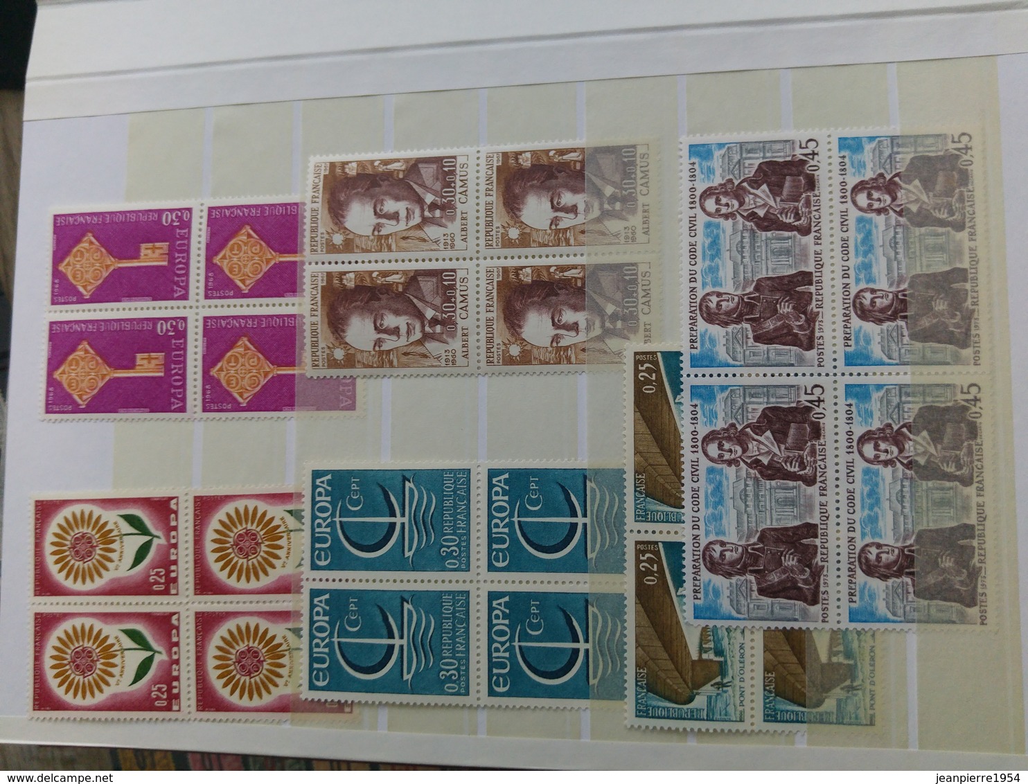 album timbres timbres français neuf