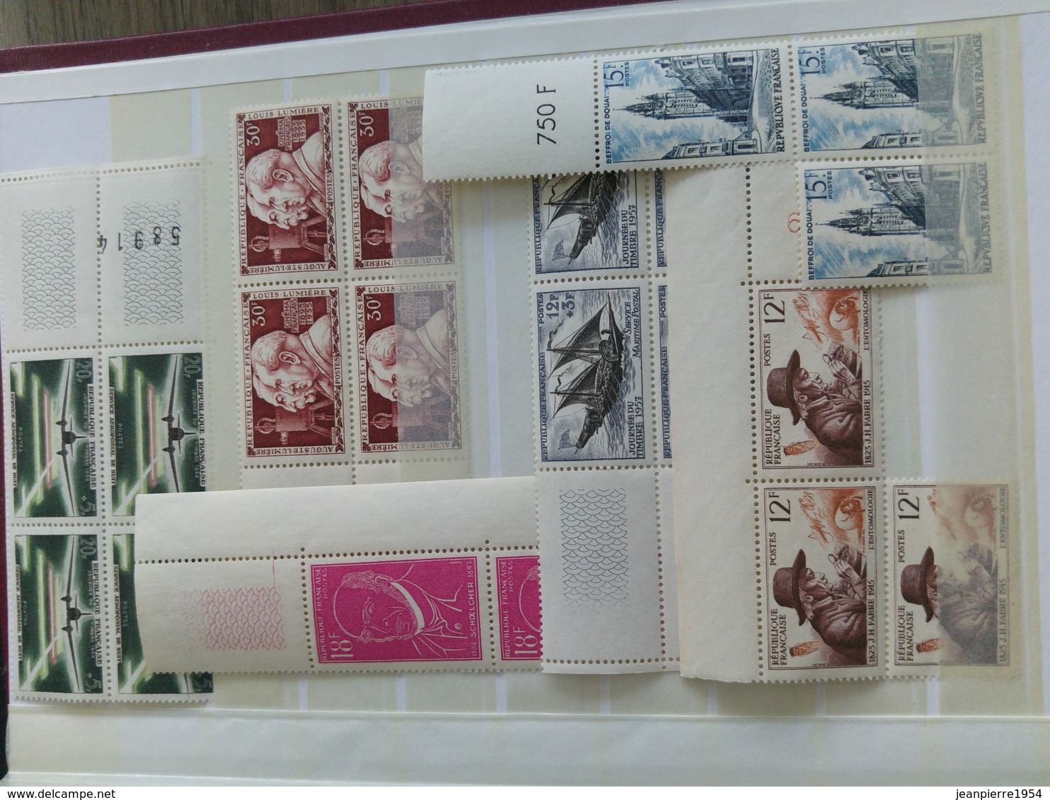 album timbres timbres français neuf