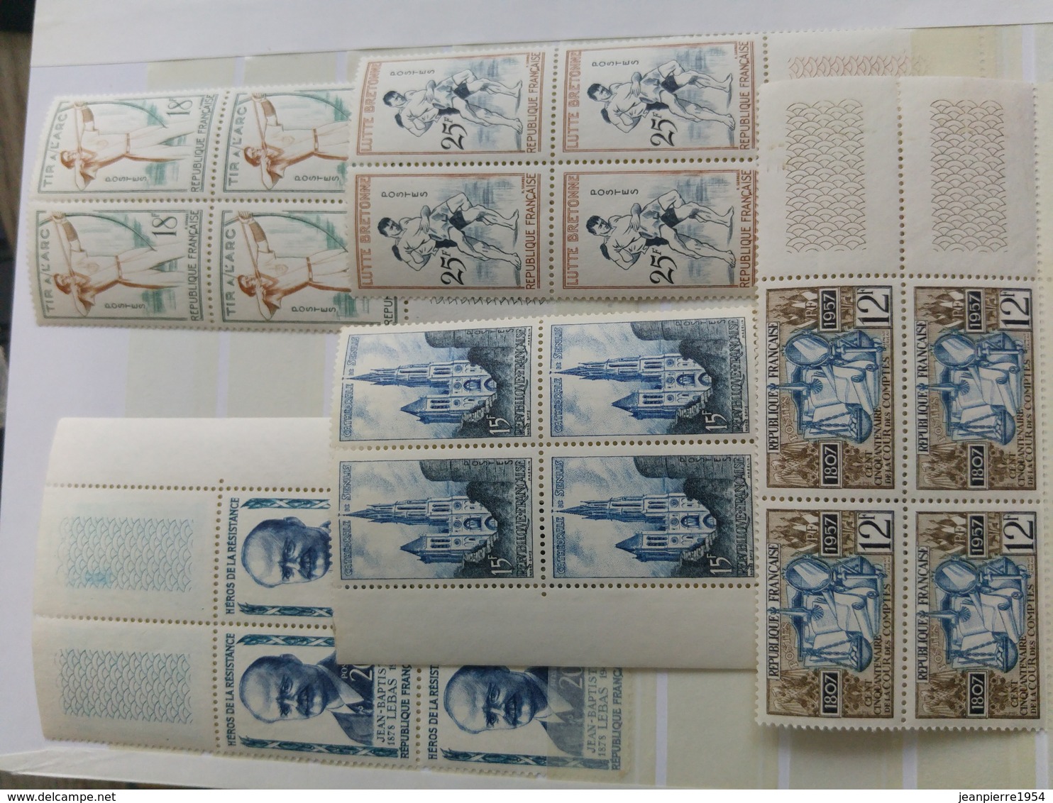 album timbres timbres français neuf