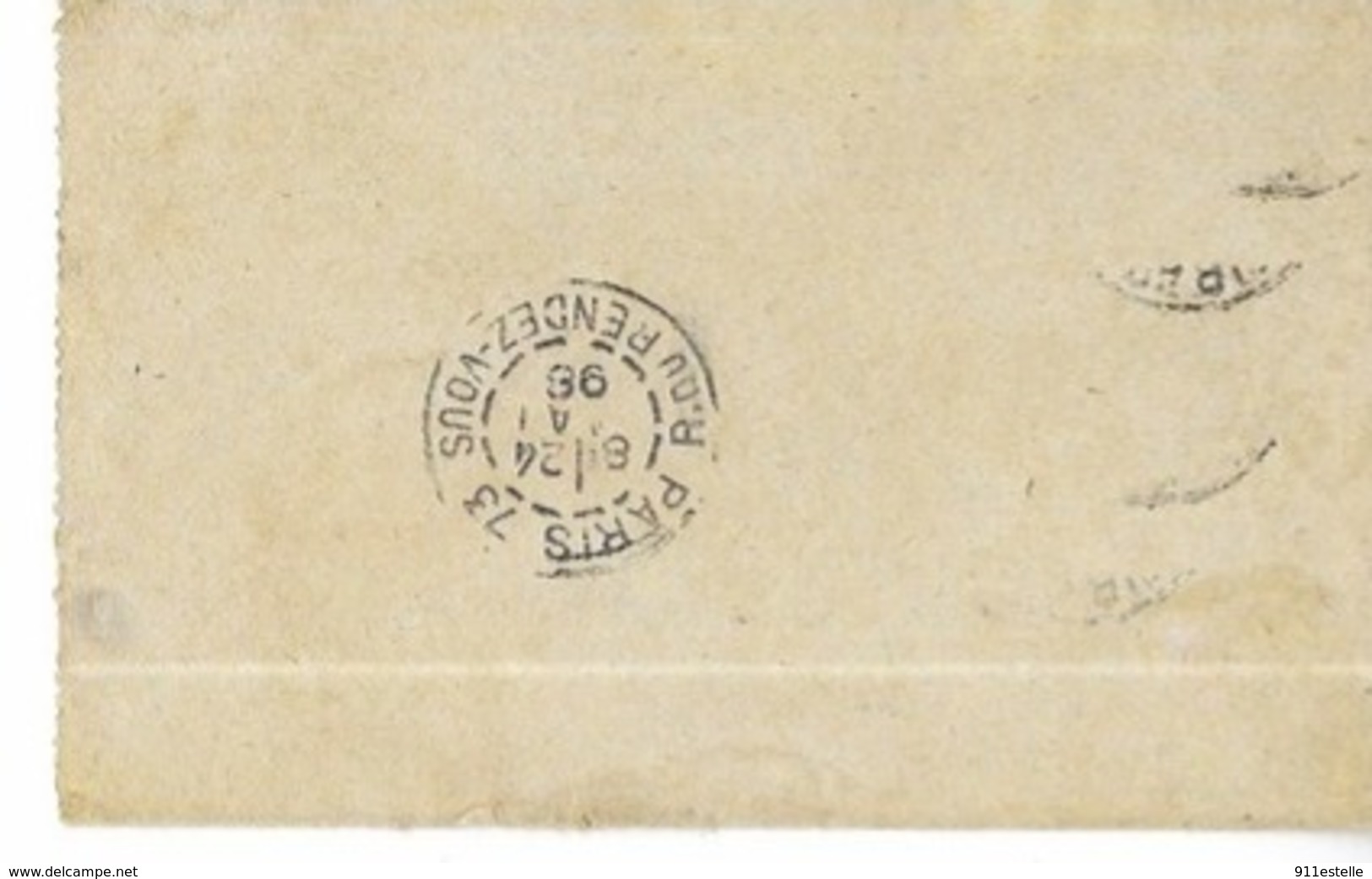 1898  CARTE  LETTRE ENTIER POSTAL - Konvolute: Ganzsachen & PAP