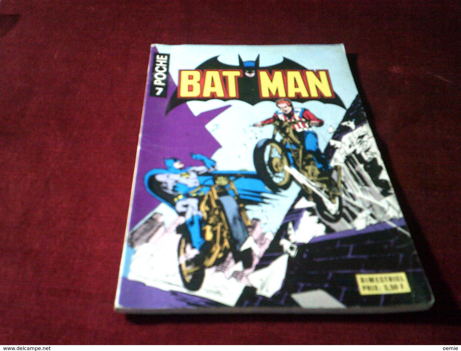 BATMAN  N° 7  LE CASE COU  (1977 ) - Batman