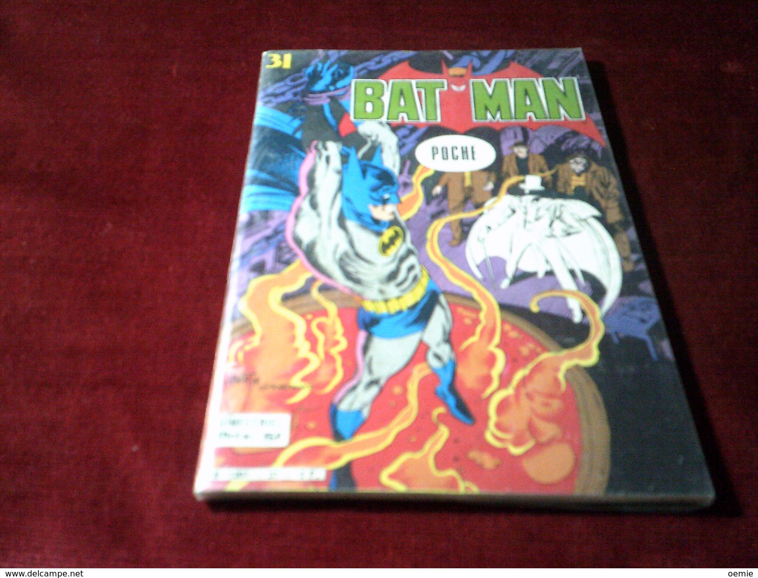 BATMAN  N° 31  NE PLUS LACHER LE FANTOME     (1980 ) - Batman