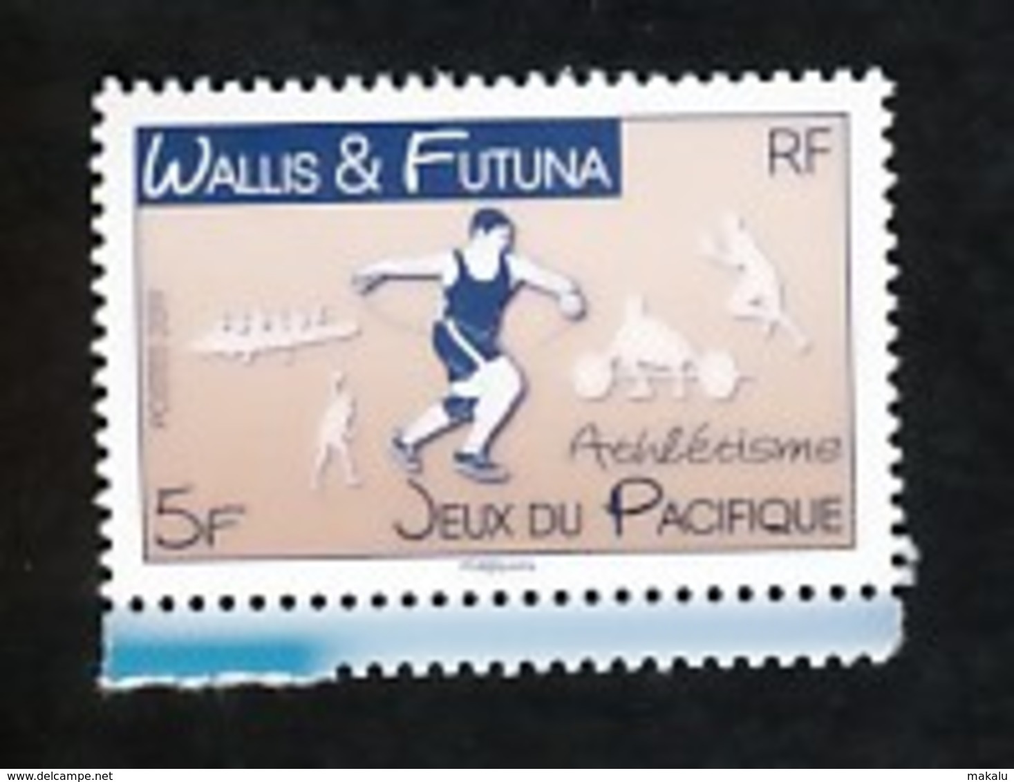 Wallis Et Futuna  Jeux Du Pacifique 2019 Volley, Rugby, Haltérophilie, Va'a, Athlétisme (lancer Du Disque) - Leichtathletik