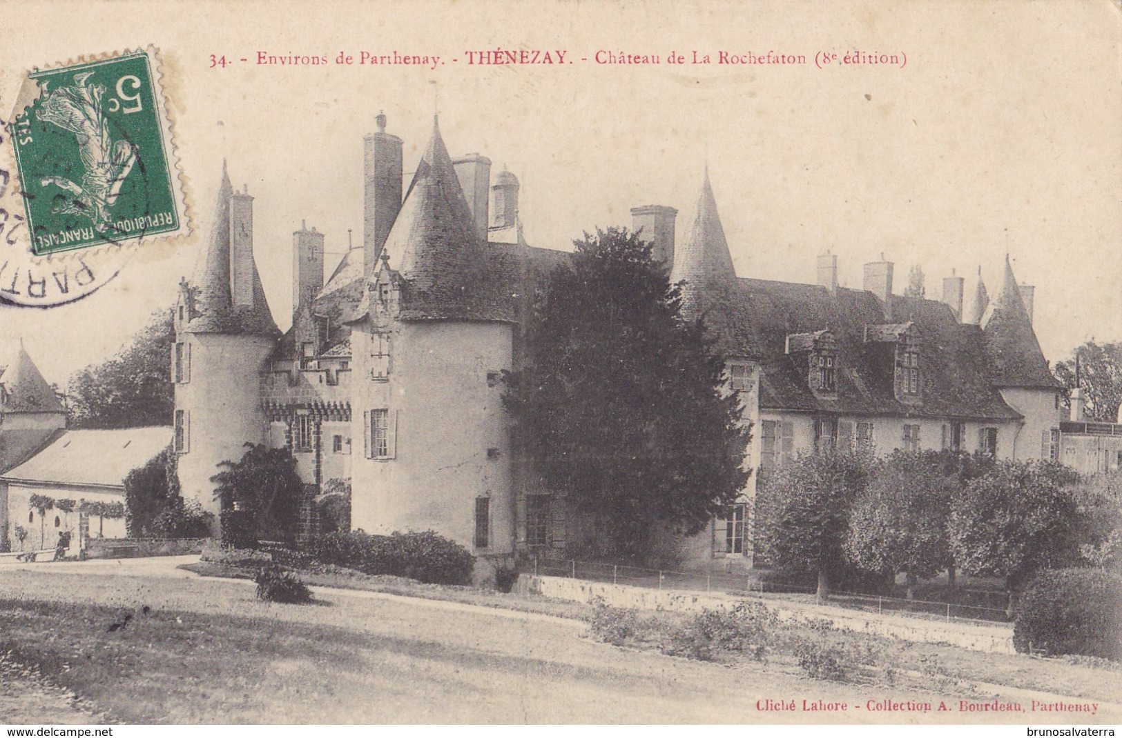THENEZAY - Château De La Rochefaton - Thenezay