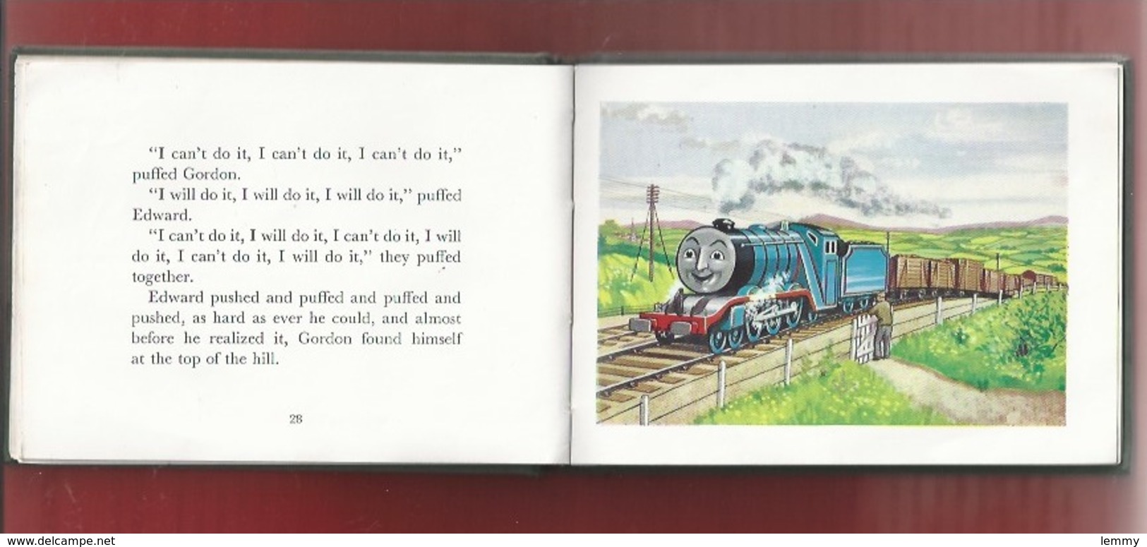 LITTLE BOOK - THE THREE RAILWAY ENGINES - W. AWDRY - ILLUSTRATIONS REGINAL DALBY - EDMUND WARD, LEICESTER - 1952 - - Transport