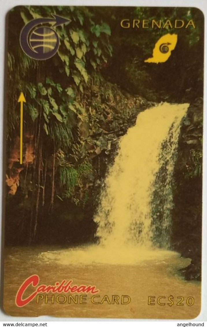 Grenada Cable And Wireless 3CGRA EC$20 "Waterfalls" - Grenada (Granada)