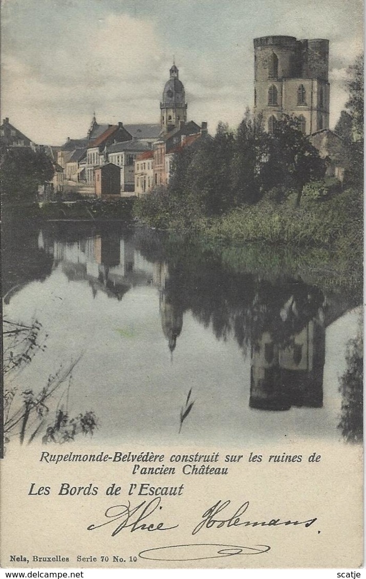 Rupelmonde-Belvédère Construit Sur Les Ruines De L'ancien Château.   -   1900   Naar   Anvers - Kruibeke