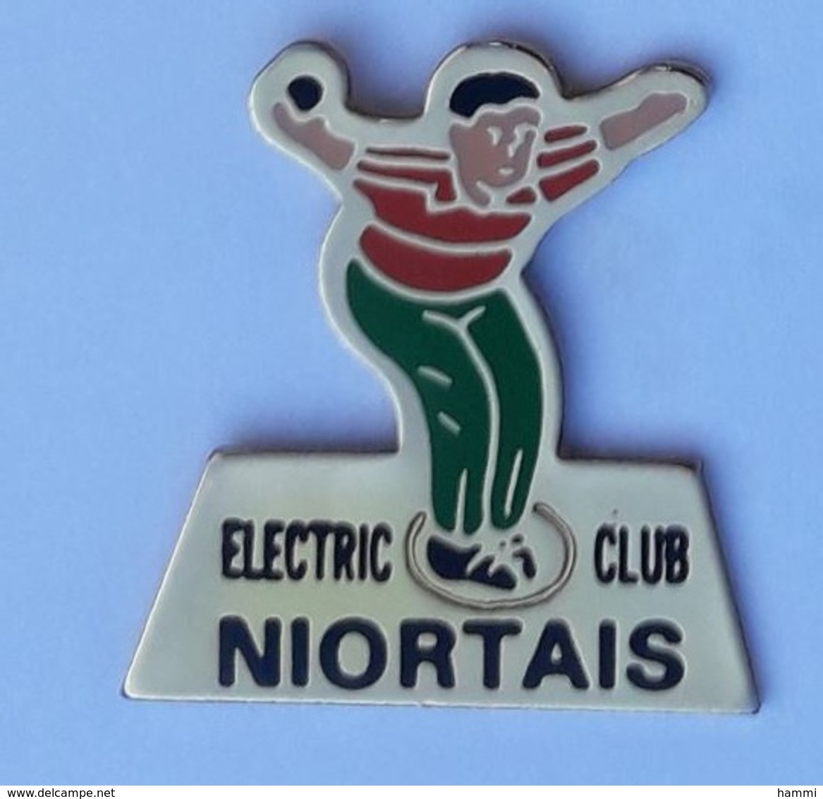 A69 Pin's Petanque NIORT Electric Club Niortais Deux-Sèvres Achat Immediat - Pétanque