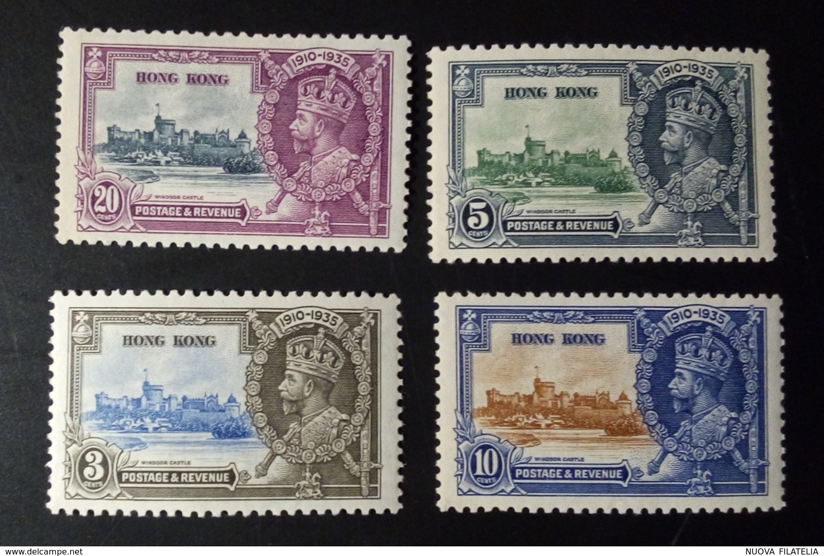 HONG KONG 1935  RE GIORGIO - Nuevos