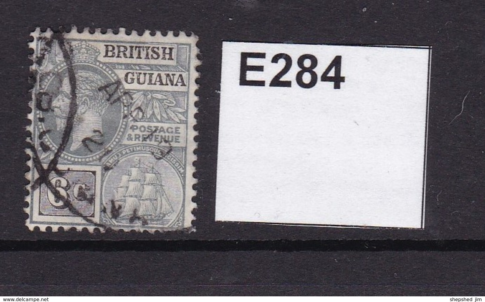 British Guiana 1913 6c - Guyane Britannique (...-1966)