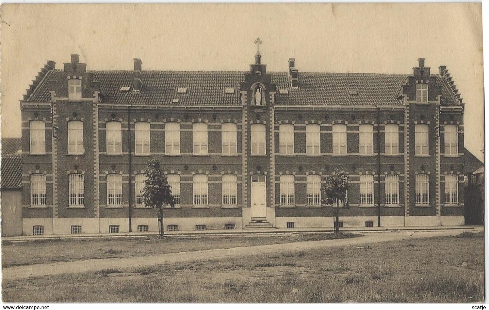 St. Lievens Houthem   -   KostschooL.   -   1953   Naar   Stabroek - Sint-Lievens-Houtem