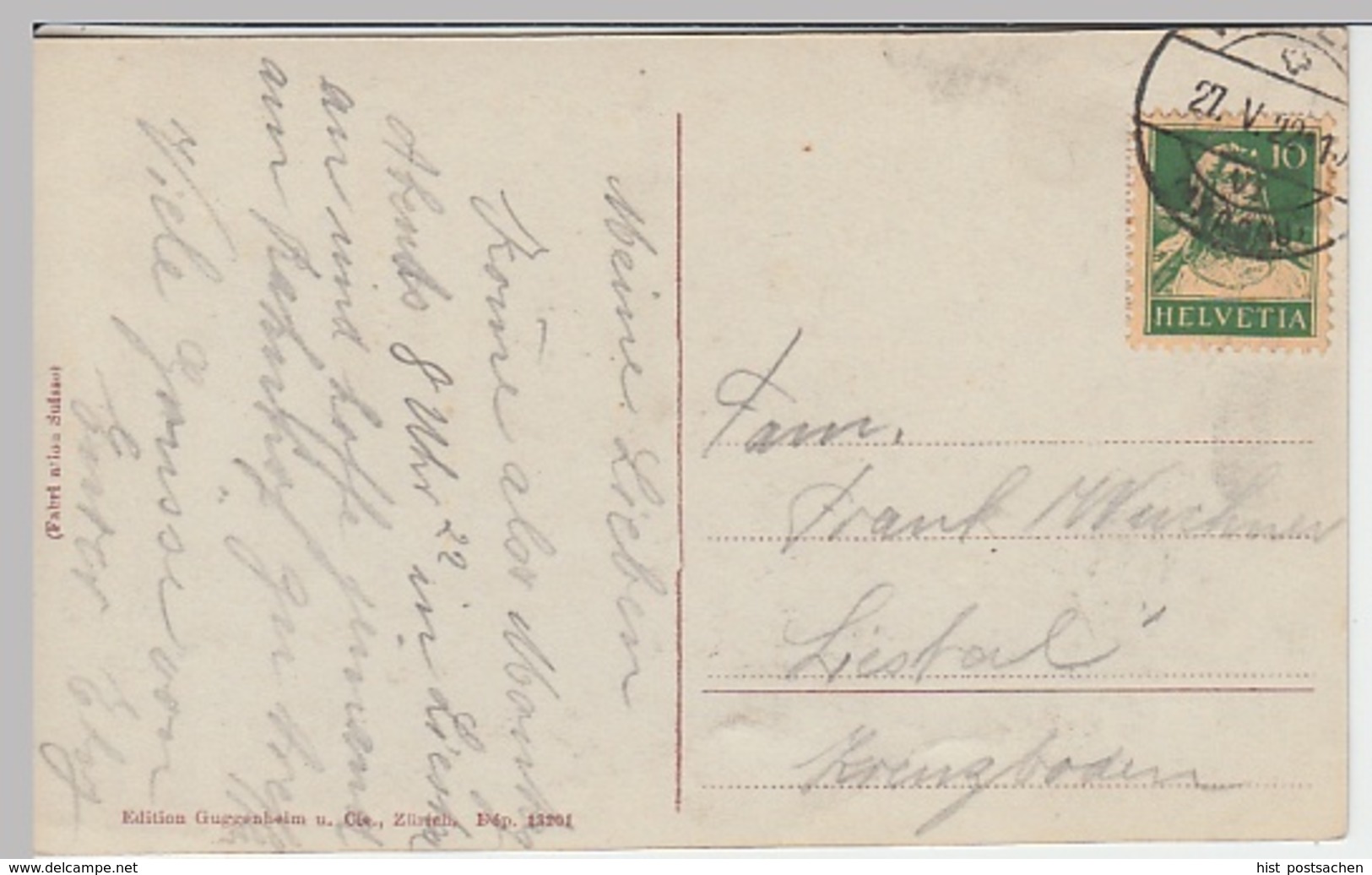 (30105) AK Wohlen AG, Aargau, Panorama, 1922 - Wohlen