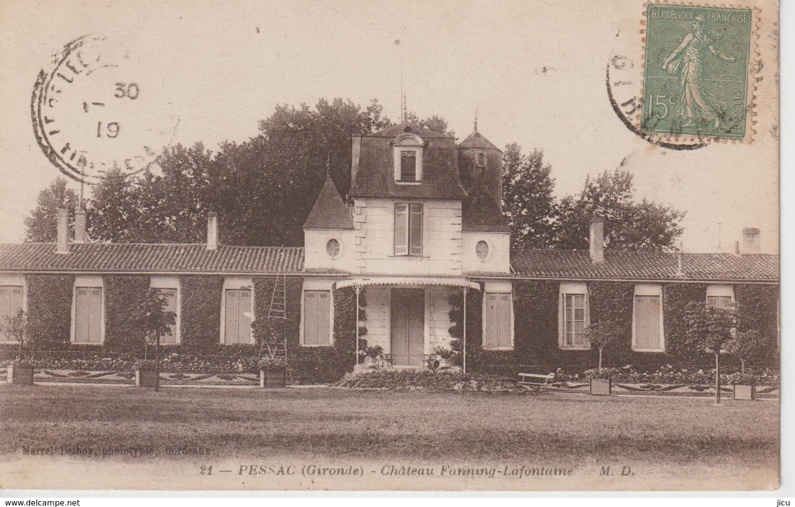 PESSAC, Château Fanning-Lafontaine - MD 21 - Pessac