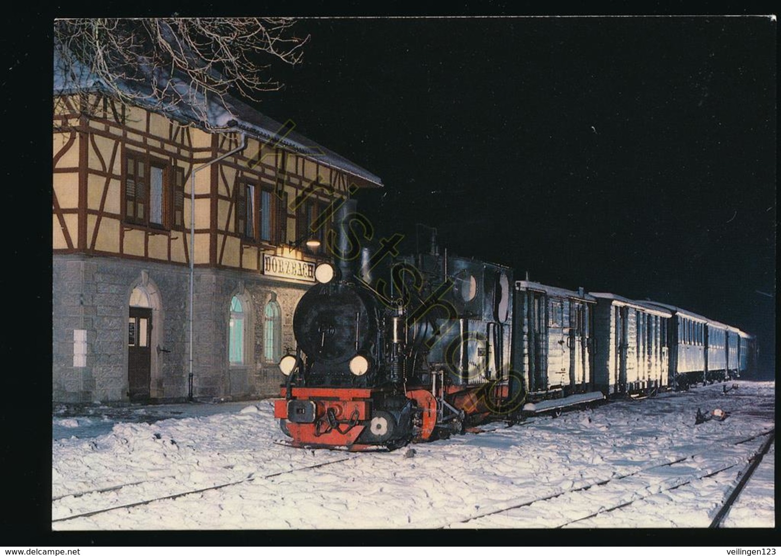 Jagtstalbahn Möckmühl-Dörzbach - Dampflokomotive Helene - Sonderstempel: Holzkirchen [Z02-0.649 - Altri & Non Classificati