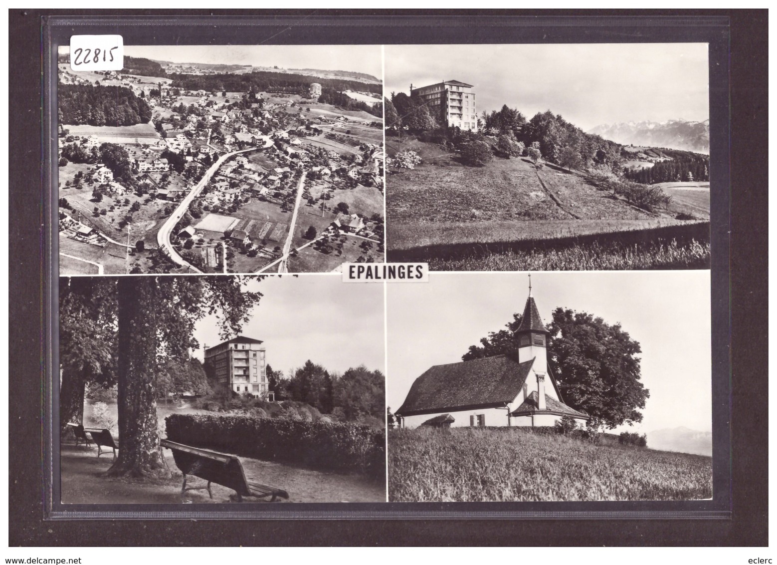 FORMAT 10x15cm - DISTRICT DE LAUSANNE - EPALINGES - TB - Épalinges