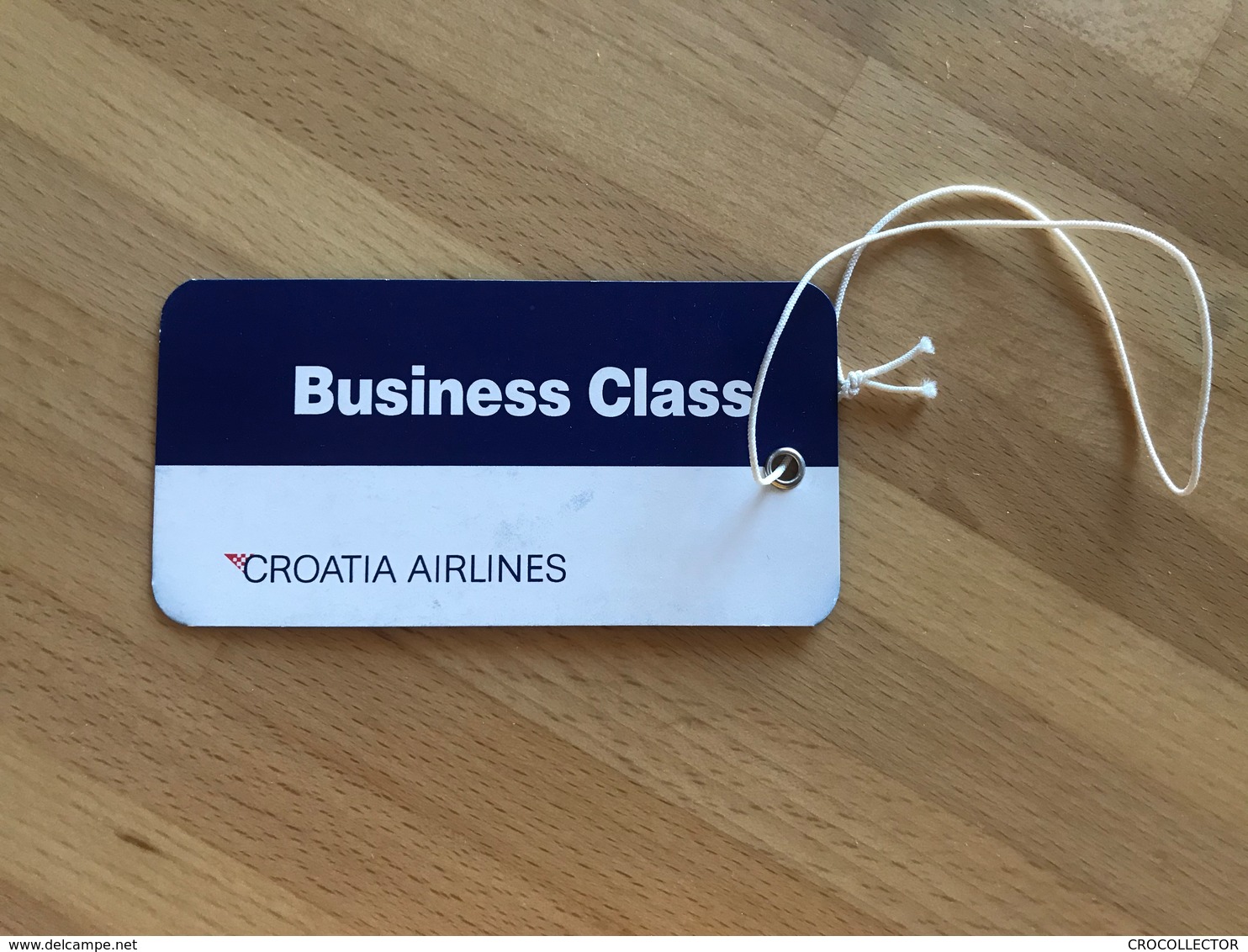 CROATIA AIRLINES BAGGAGE TAG SECURITY LABEL BUSINESS CLASS - Baggage Labels & Tags