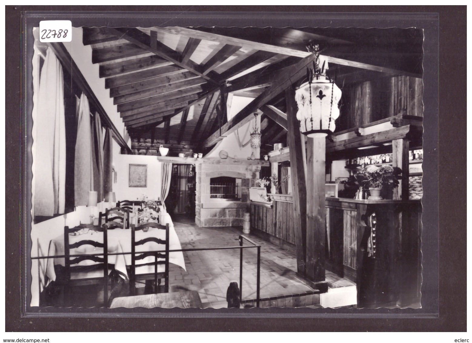 FORMAT 10x15cm - LE PÂQUIER - RESTAURANT LE CASTEL - TB - Le Pâquier