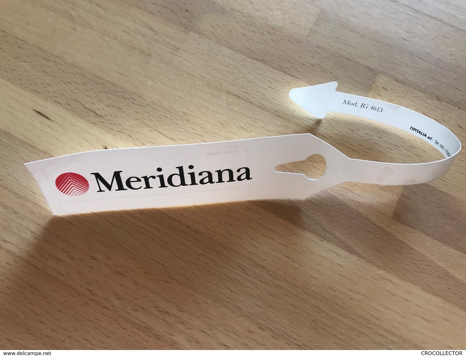 MERIDIANA BAGGAGE TAG SECURITY LABEL Mod. IG 4613 - Etiquetas De Equipaje