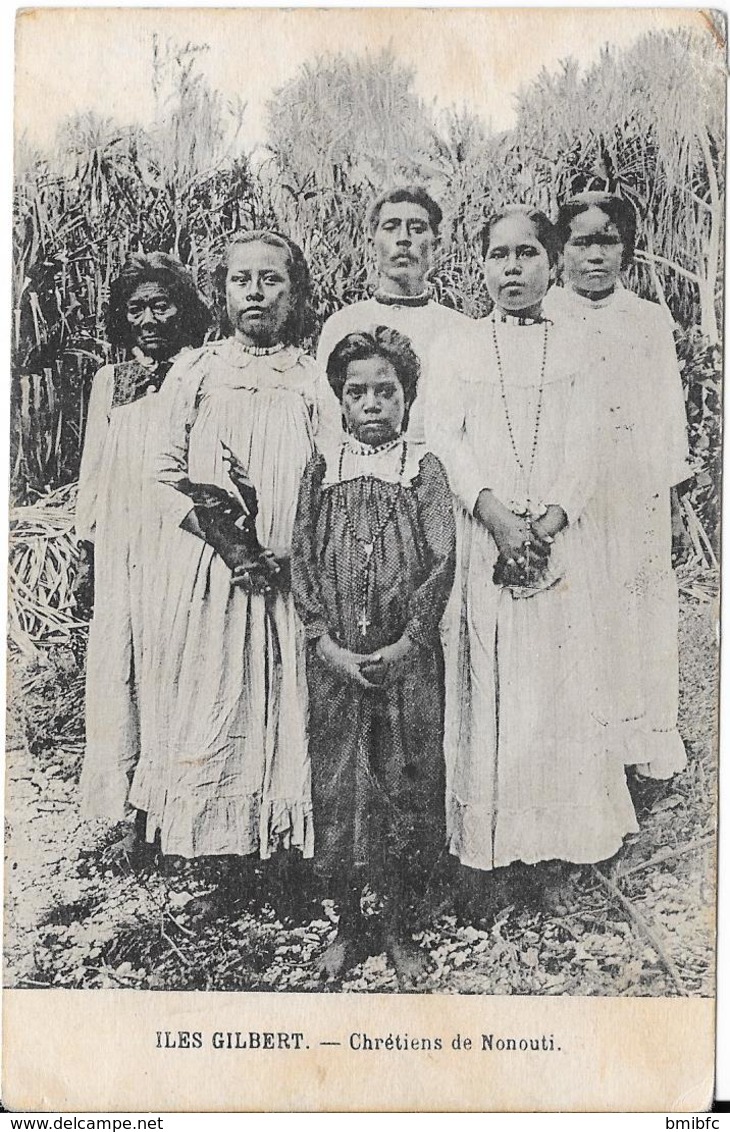 ILES GILBERT - Chrétiens De Nonouti - Mikronesien