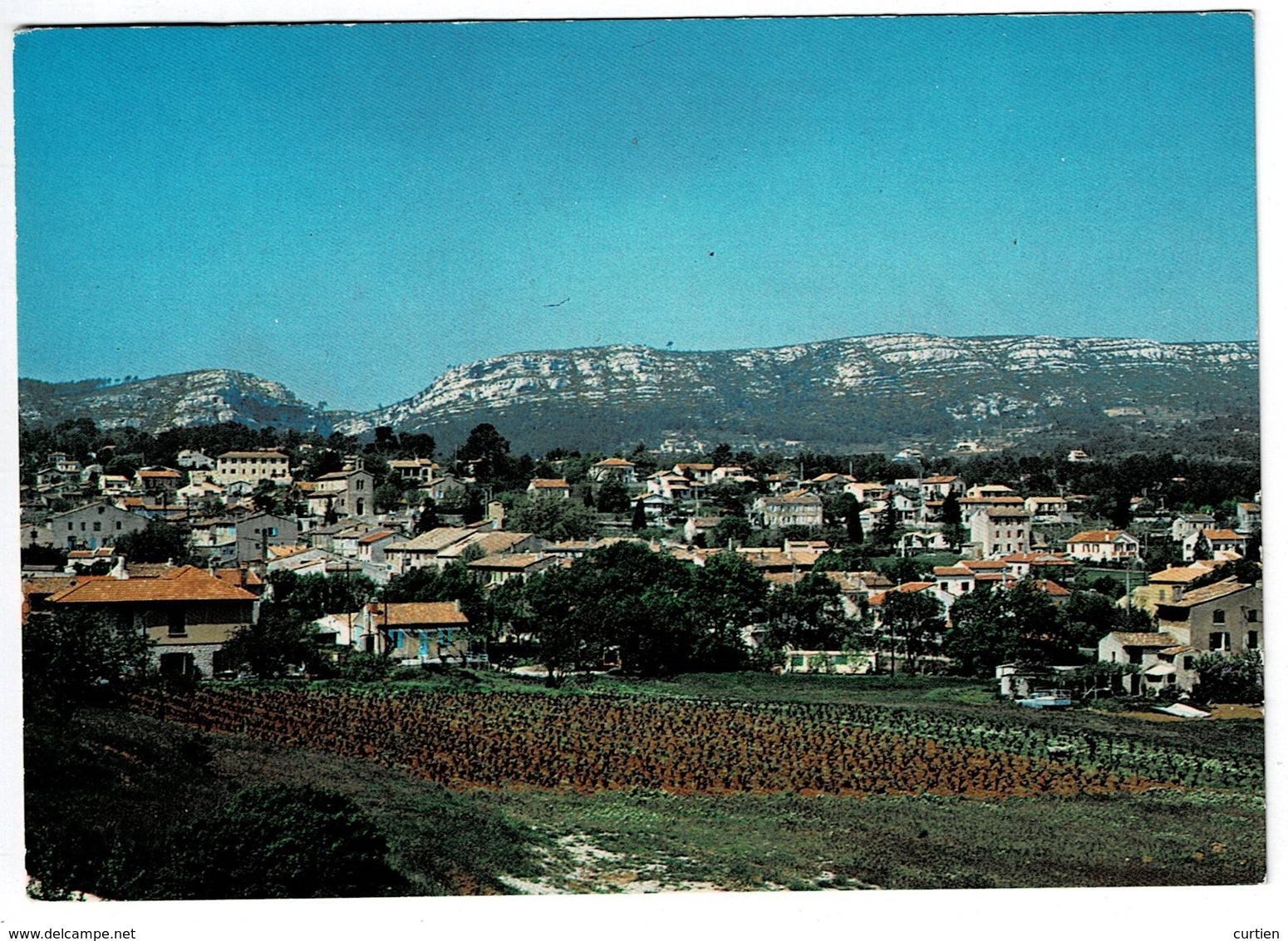 La BOUILLADISSE  13  Vue Sur Le Village A Reconnaitre 1984 - La Bouilladisse