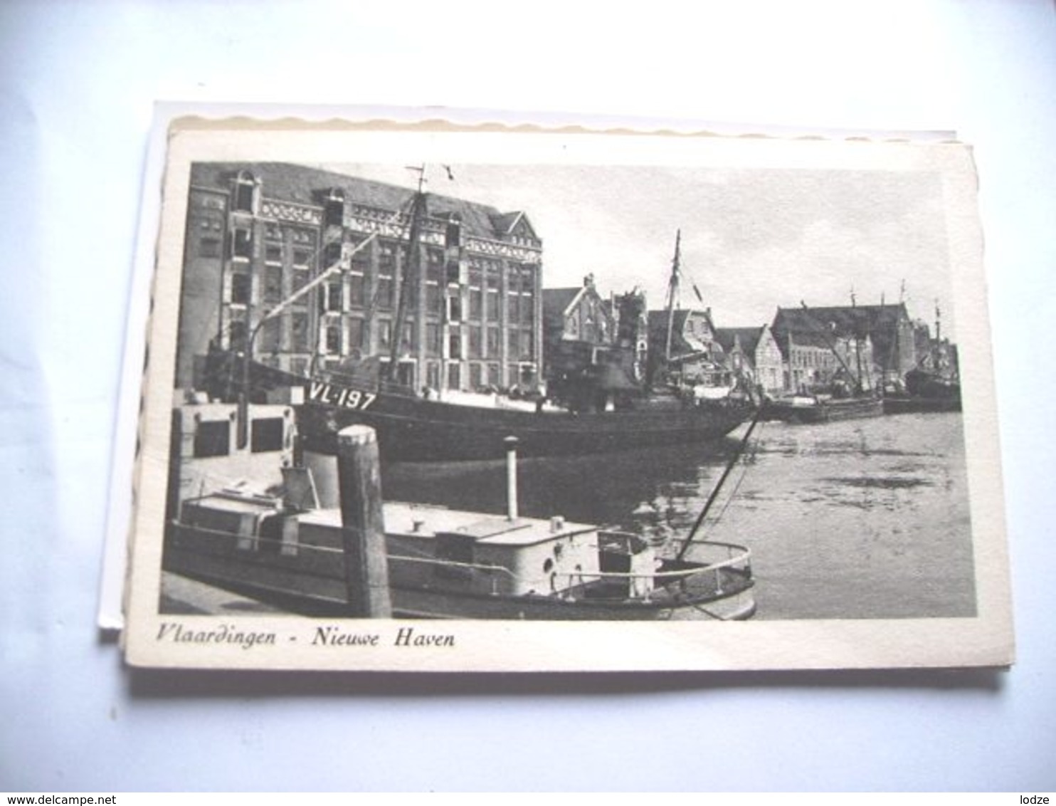 Nederland Holland Pays Bas Vlaardingen Met Oude Kaart Nieuwe Haven - Vlaardingen