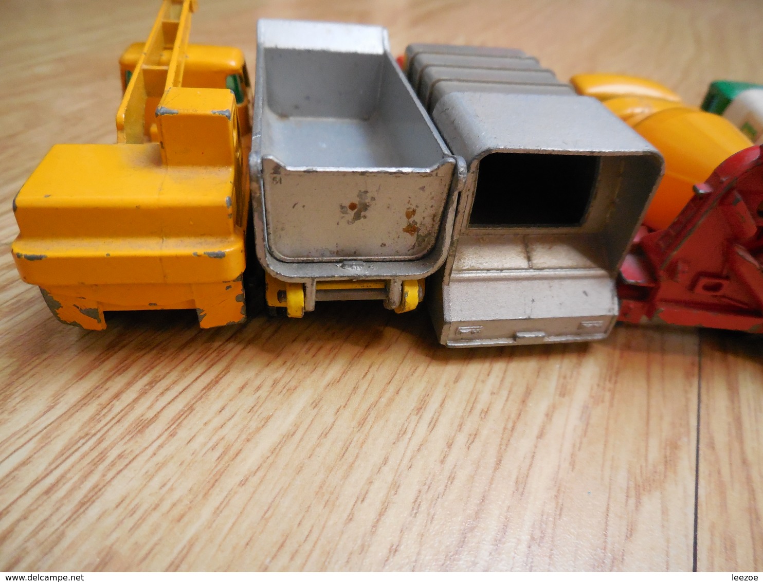 Matchbox Véhicules De Chantier Wheel Crane.mack Dump Truck.petrol Tanker. Truck N°21.refuse Truck.wheel Tipper.dodge - Autocarri, Autobus E Costruzione