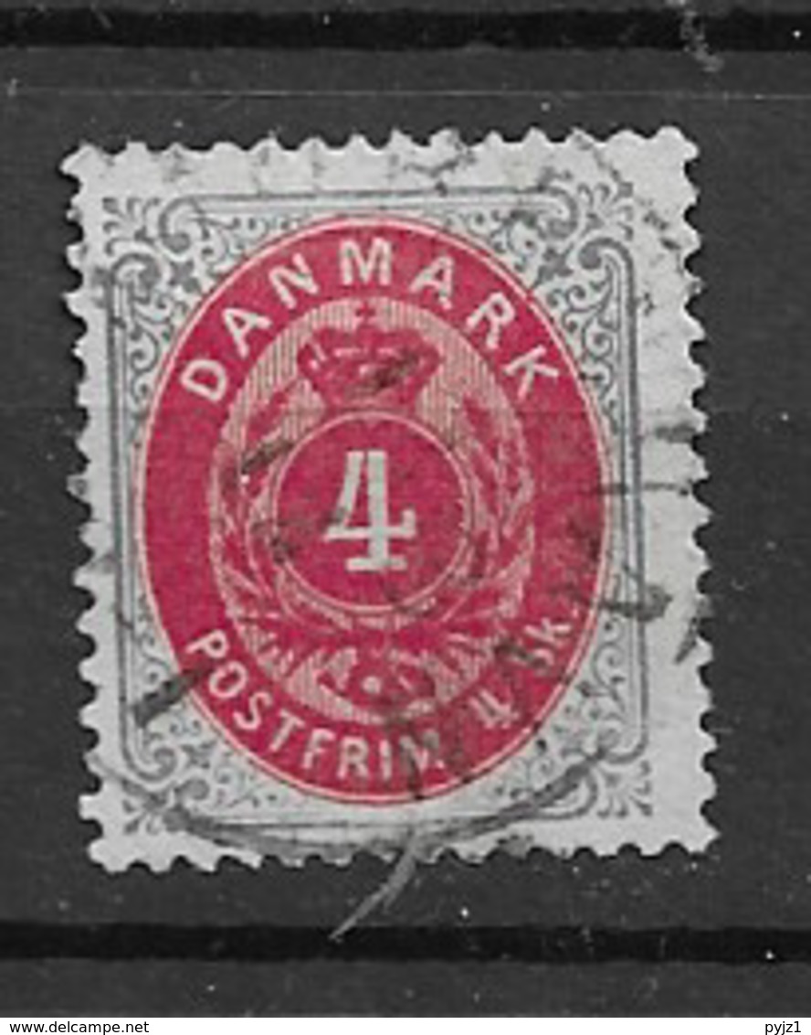 1870 USED Danmark Mi 18 - Used Stamps