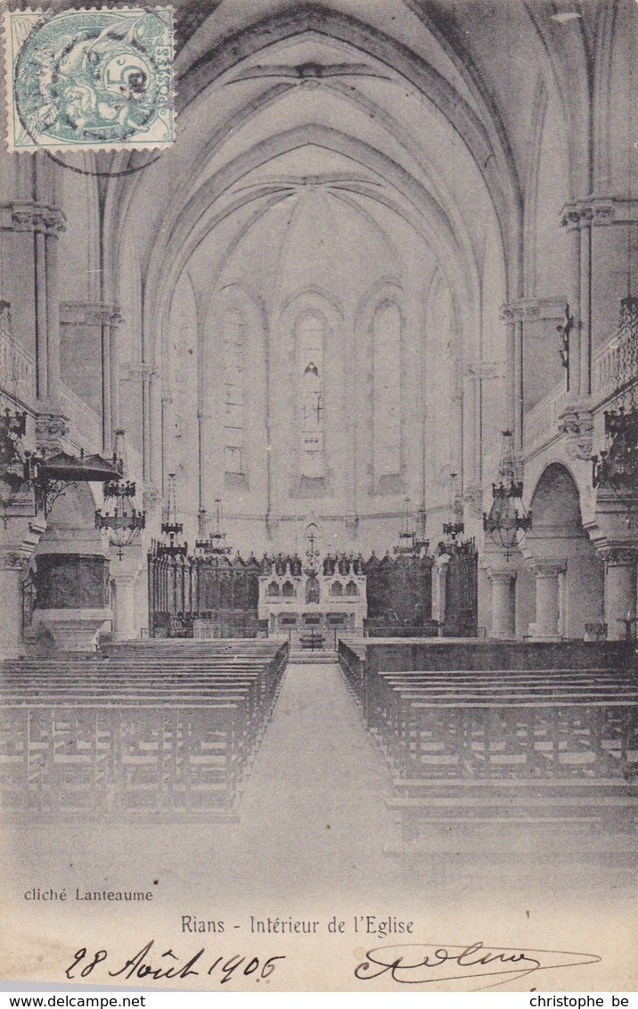 Rians, Intérieur De L'Eglise (pk69458) - Rians