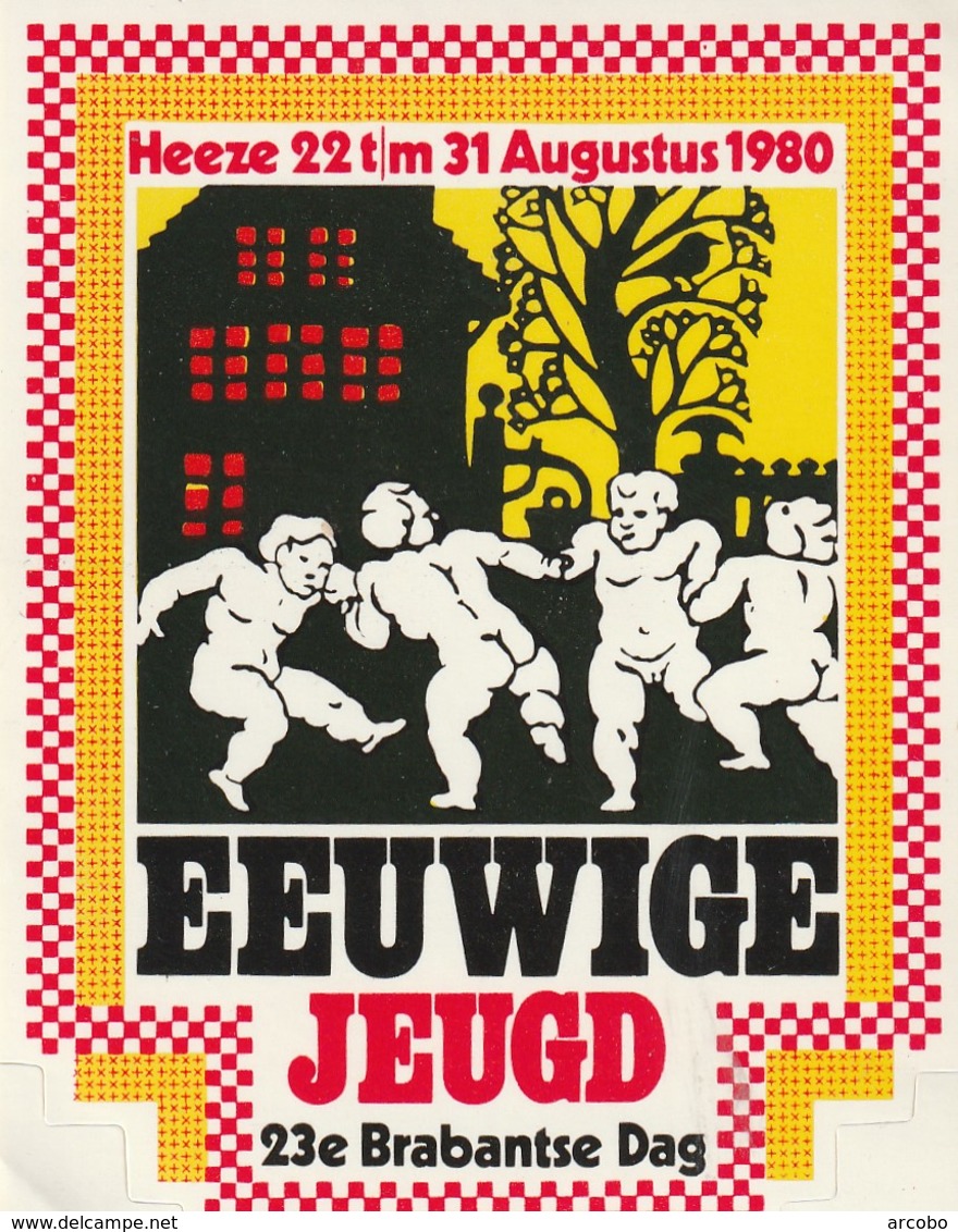 HEEZE 3 Tal Stickers Brabantse Dag 1980 1981 1984 - Sonstige & Ohne Zuordnung