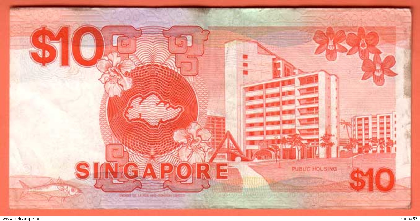 SINGAPOURE Billet 10 Dollars De 1988 - Pick 20 - Singapore