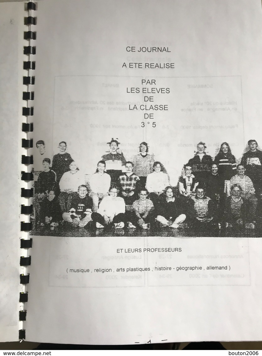 Faulquemont Fascicule D'hier Et Aujourd'hui 1999 35 Pages Complet Pas De Manque - Faulquemont