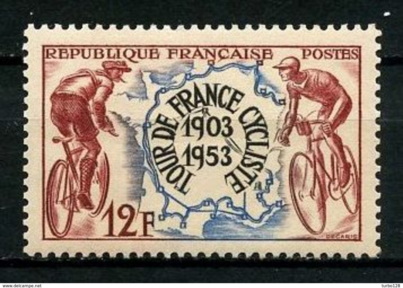 FRANCE  N° 955 ** Neuf MNH Superbe C 2,60 € Sports Cyclisme Tour De France Vélo - Unused Stamps