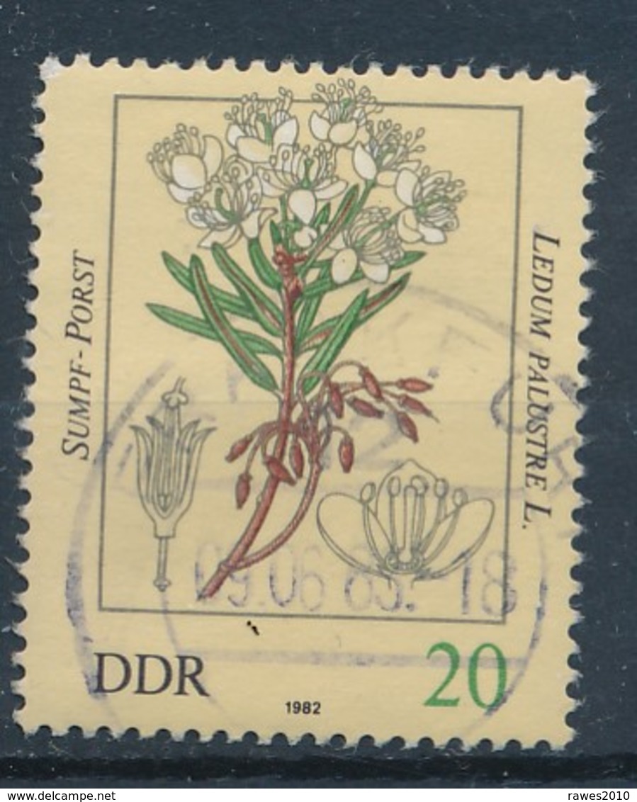 DDR Mi. 2693 Gest. Giftpflanze Sumpf-Porst - Gebraucht