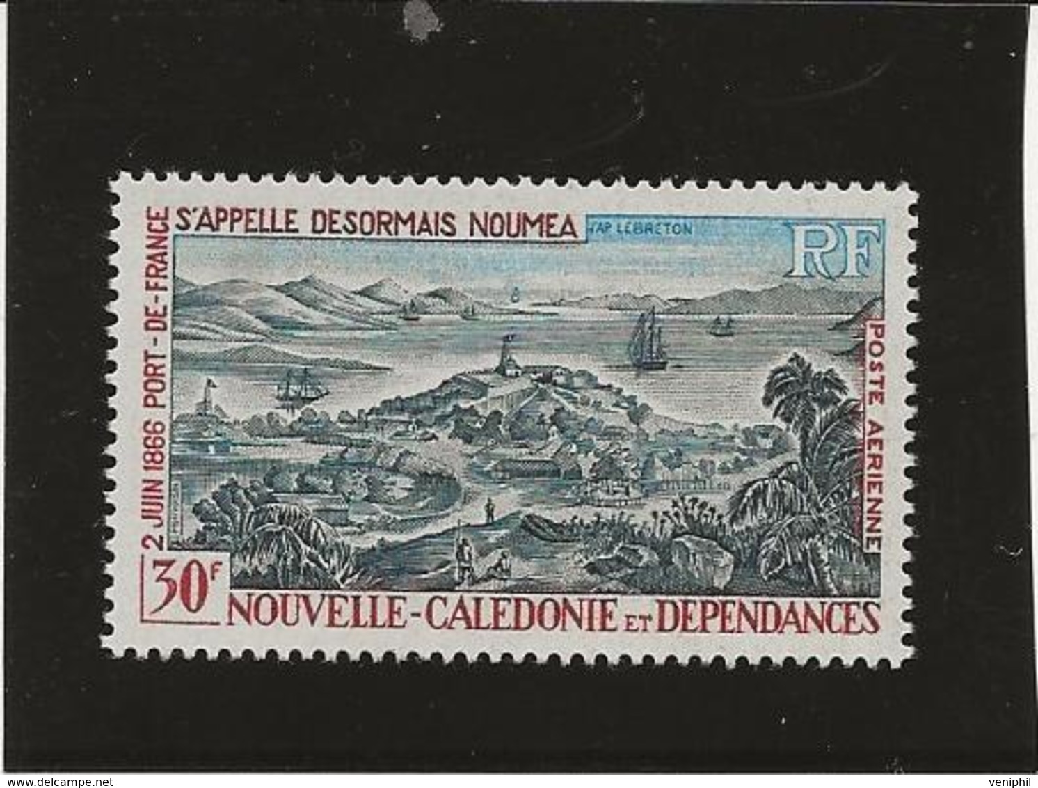 NOUVELLE - CALEDONIE - POSTE AERIENNE N° 86 NEUF INFIME CHARNIERE - ANNEE 1966 - - Nuevos