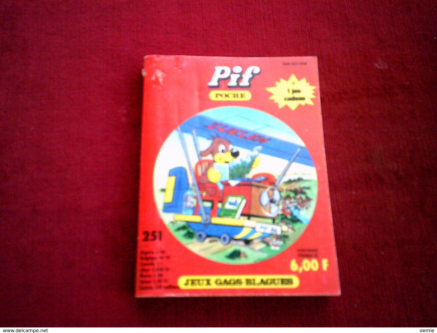 PIF POCHE     PETIT  FORMAT  N°  251 - Pif & Hercule