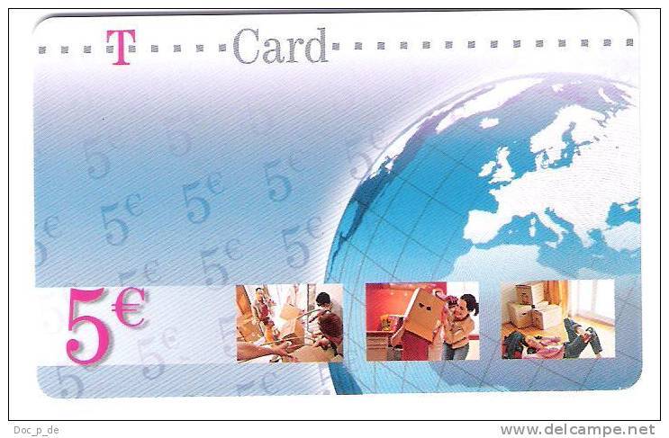 Germany - T-Card - Weltkugel - Planet - Gültig 03/2004 - [3] T-Pay Micro-Money