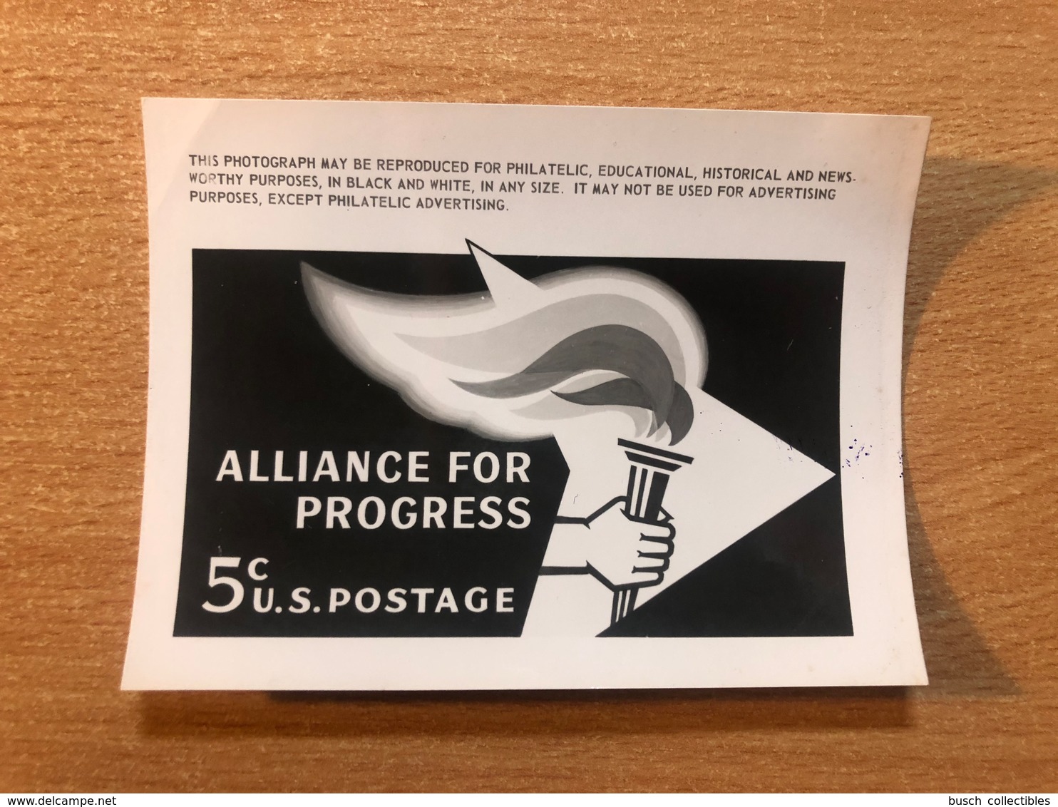 USA Etats-Unis USPS - Epreuve Photo Publicity Essay Kodak Alliance For Progress - Other & Unclassified