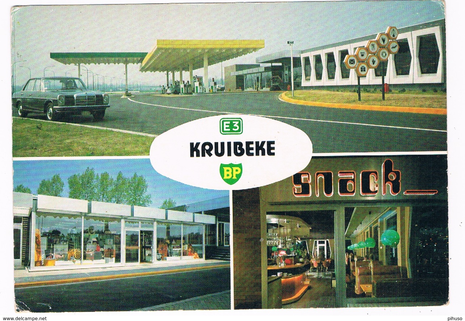 B-7760   KRUIBEKE : Service Station, BP Tankstelle - Kruibeke