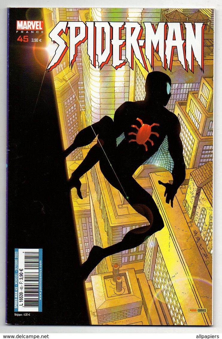 Spider-man N°45 Embarquement Immédiat - Je Déteste Le Lundi - Venom - Spider-Girl - La Toile De L'araignée De 2003 - Spiderman