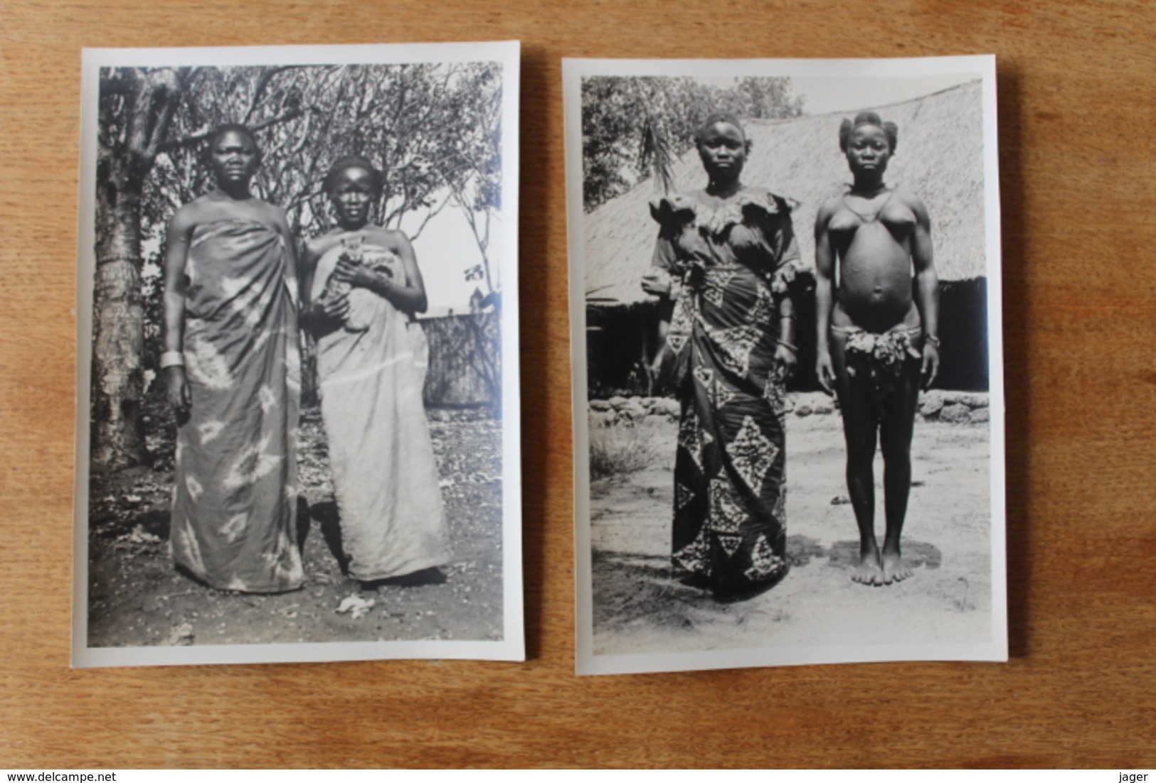 6 Photos AFRIQUE NOIRE 1920 Mission Chasse Ethnie - Africa