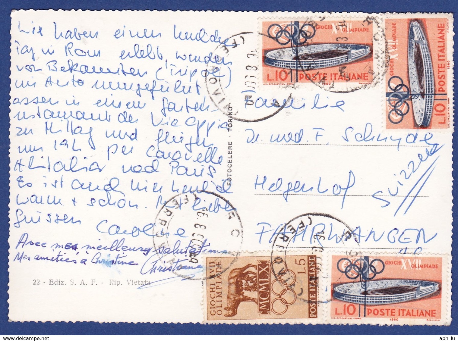 Karte (br9642) - 1961-70: Poststempel